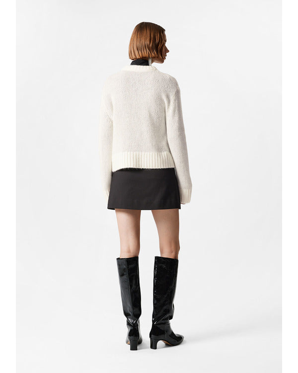 The Today Show 2025 Allison Matey White Floral Sweater