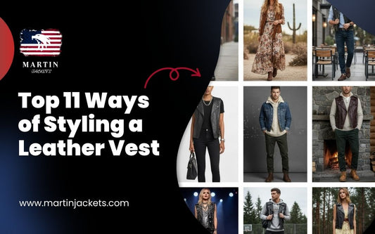 Top 11 Ways of Styling a Leather Vest