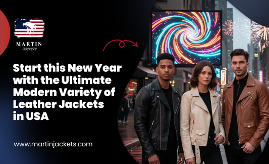 Start this New Year with the Ultimate Modern Variety of Leather Jackets in USA