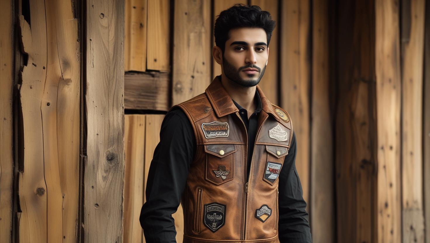 Leather Vests Men