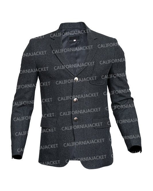 1923 Jacob Dutton Black Coat
