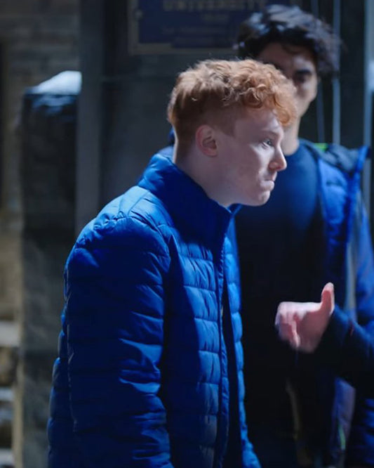 1UP 2022 Stephen Joffe Blue Puffer Jacket