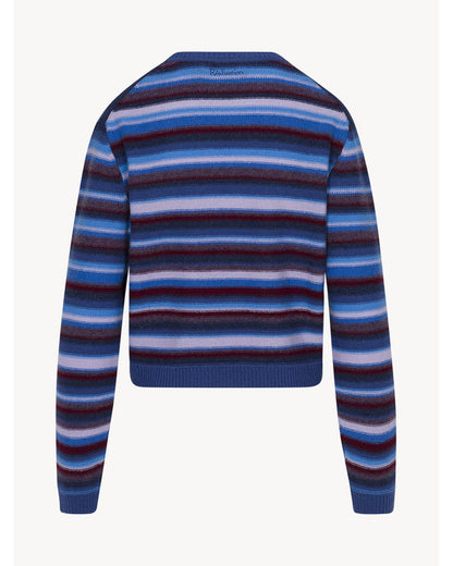 The Life List 2025 Sofia Carson Blue Striped Sweater