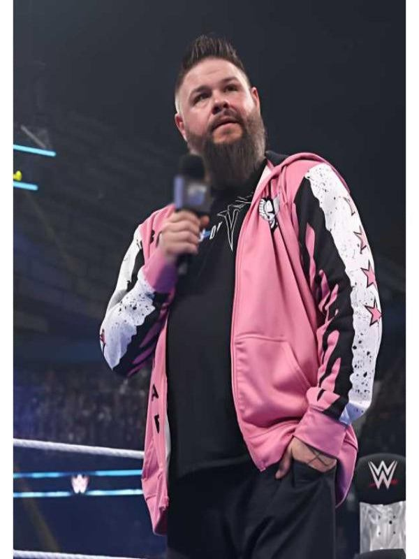 SmackDown S99 2025 Kevin Owens Pink Jacket