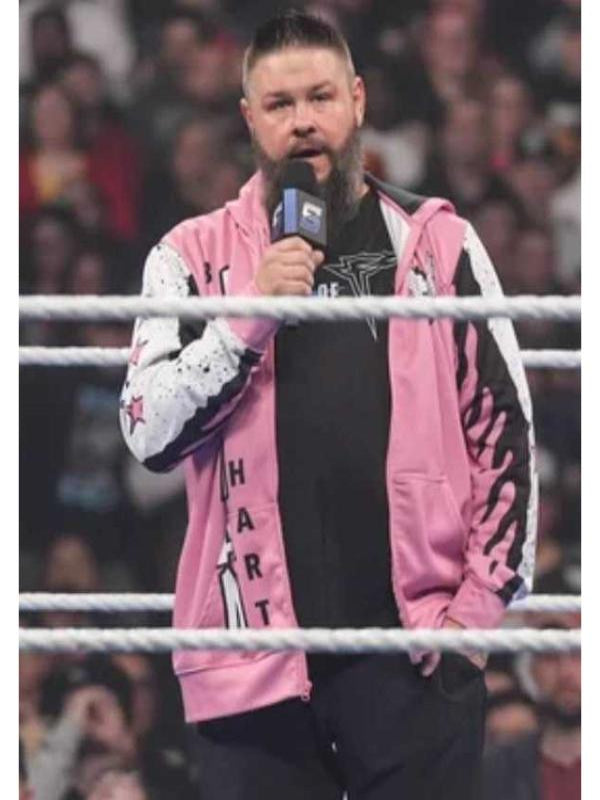 SmackDown S99 2025 Kevin Owens Pink Jacket