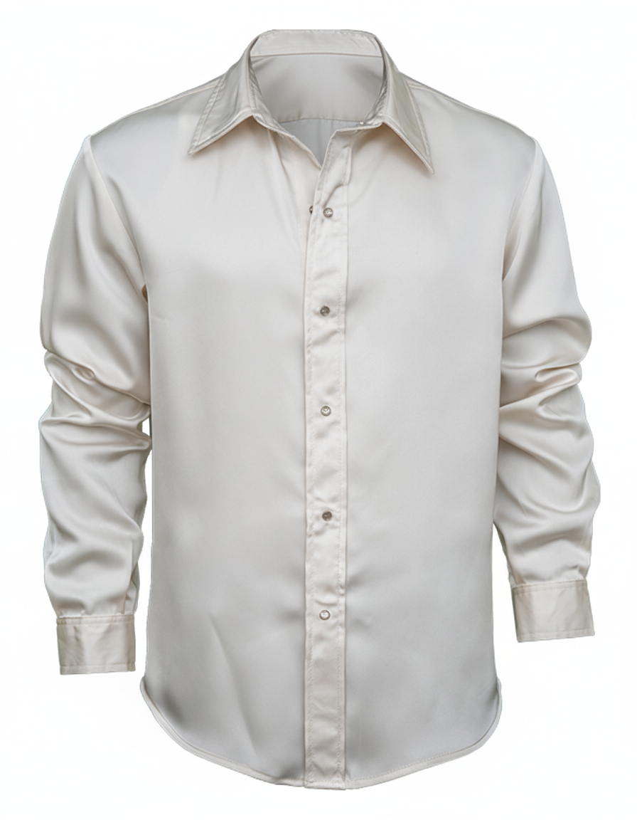 2025 Brad Pitt White Shirt