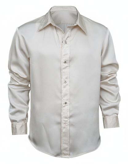 2025 Brad Pitt White Shirt