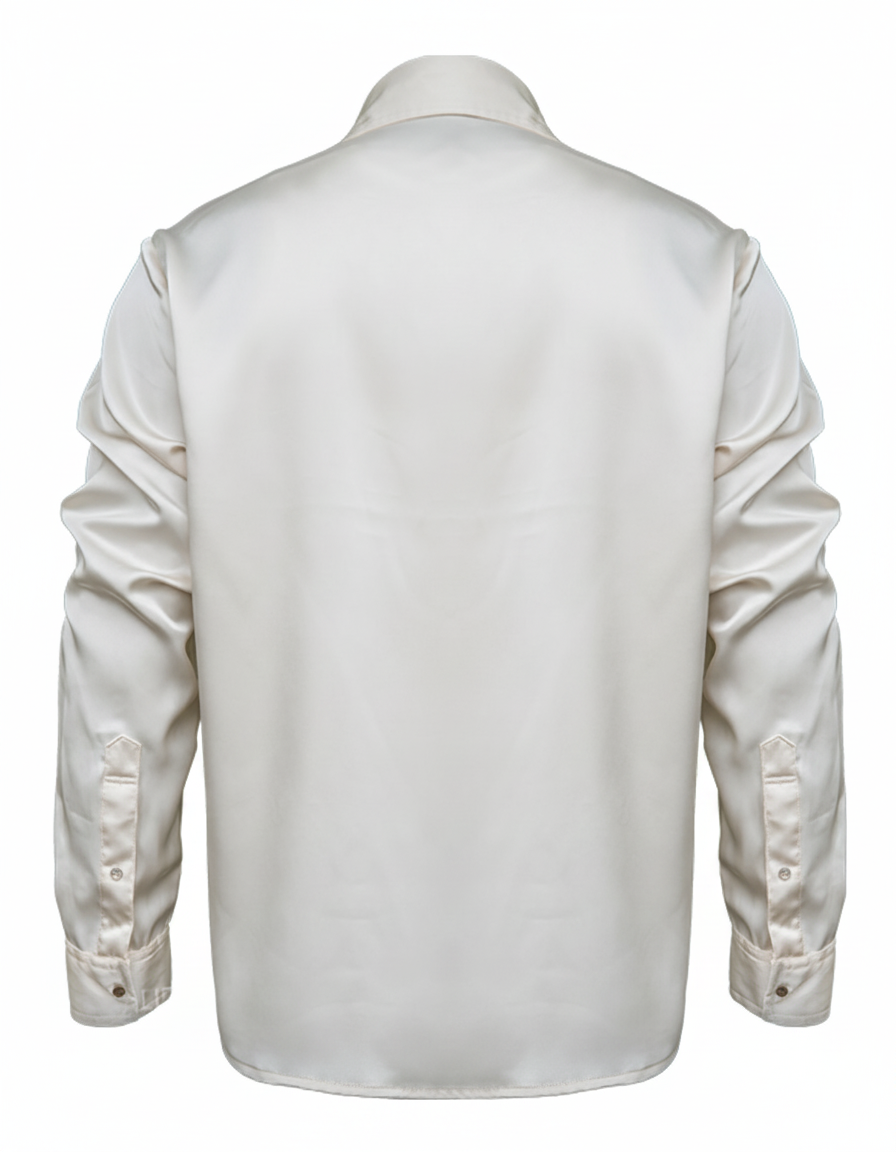2025 Brad Pitt White Shirt
