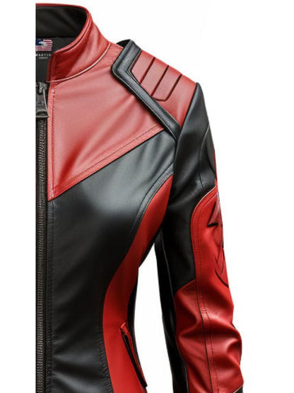 Italian Women's Vegan Leather Jacket