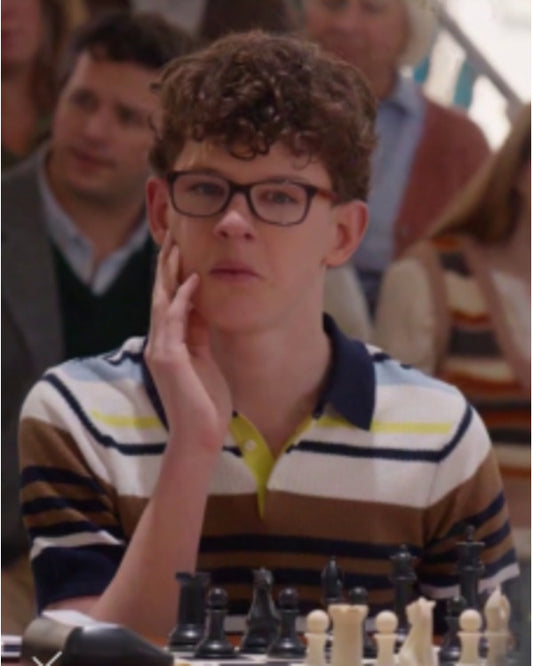 9-1-1 S08 Gavin McHugh Multicolor Striped Polo Shirt