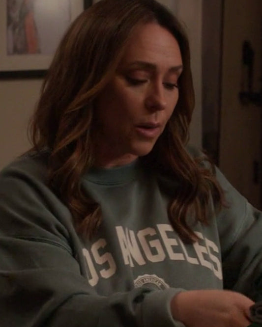 9-1-1 S08 Jennifer Love Hewitt Mint Green Los Angeles Sweatshirt