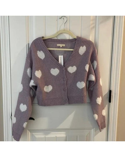90 Day Fiance S11 Megan Purple Heart Sweater
