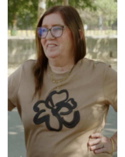 90 Day Fiance The Other Way Jenny Black Flower Print T-Shirt