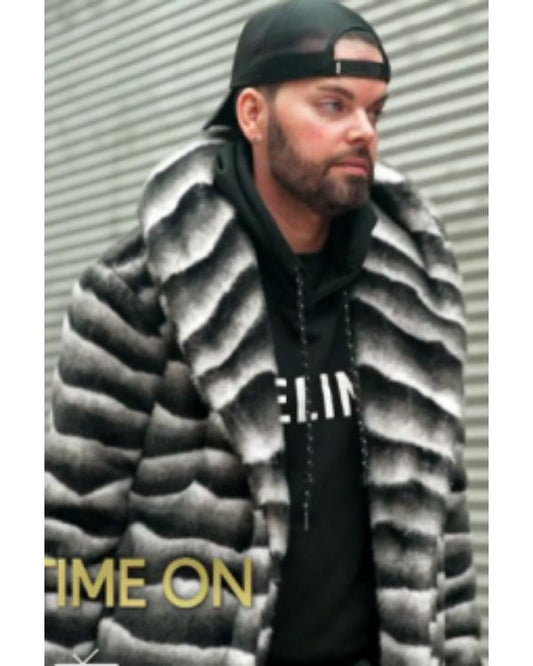 90 Day Hunt For Love 2025 Tim Malcolm Striped Fur Coat