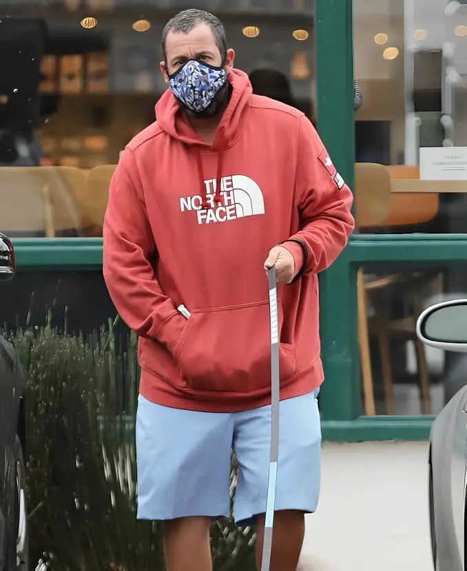 Adam Sandler Red North Face Hoodie