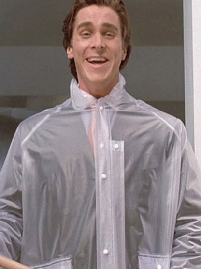 American Psycho Patrick Bateman Raincoat