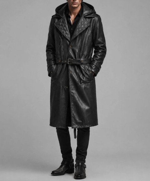 Assassin's Creed Jacob Frye Leather Long Coat