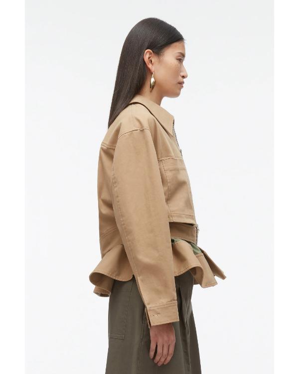 9-1-1 S08 Angela Bassett Brown Utility Jacket