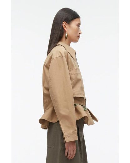 9-1-1 S08 Angela Bassett Brown Utility Jacket