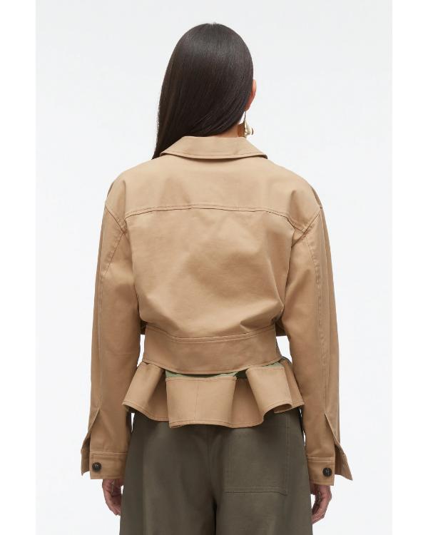 9-1-1 S08 Angela Bassett Brown Utility Jacket