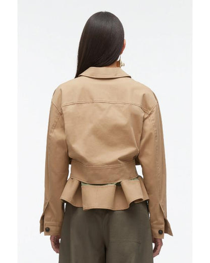 9-1-1 S08 Angela Bassett Brown Utility Jacket