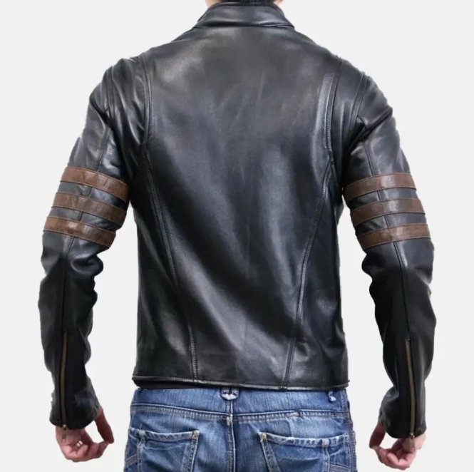 Beckett Brown Biker Leather Jackets For Men