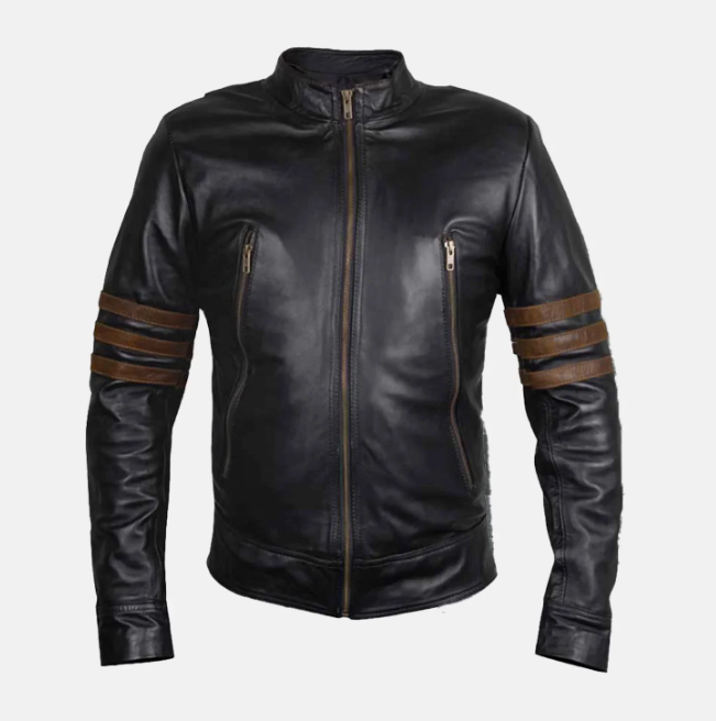 Beckett Brown Biker Leather Jackets For Men