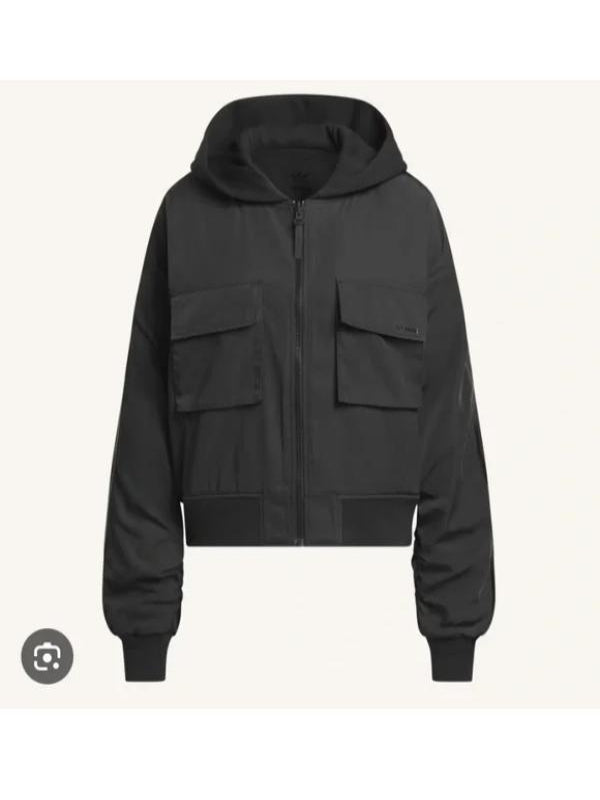 WWE Raw 2025 Rebecca Quin Black Track Jacket