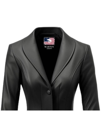 Black Rebel Black Women Leather Jacket Blazer