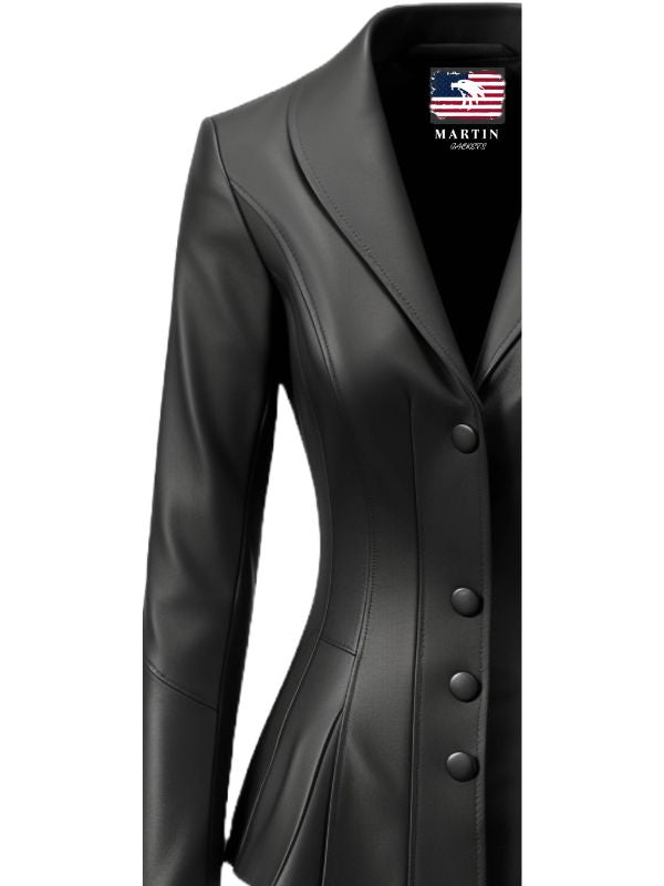 Black Rebel Black Women Leather Jacket Blazer