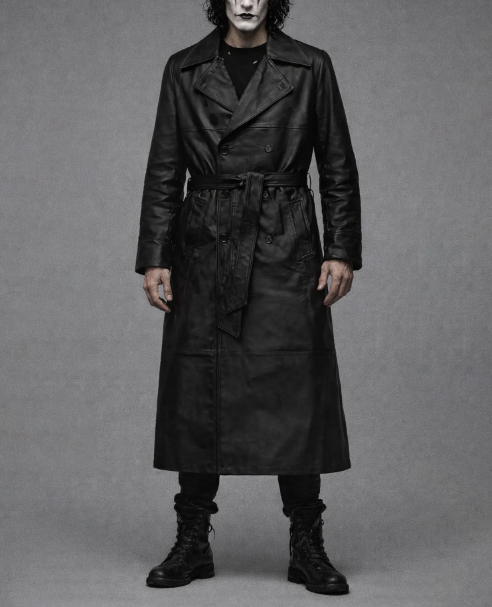 Brandon Lee The Crow Leather Coat