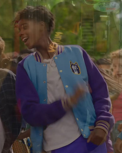 13 The Musical 2022 JD McCrary Blue Varsity Jacket