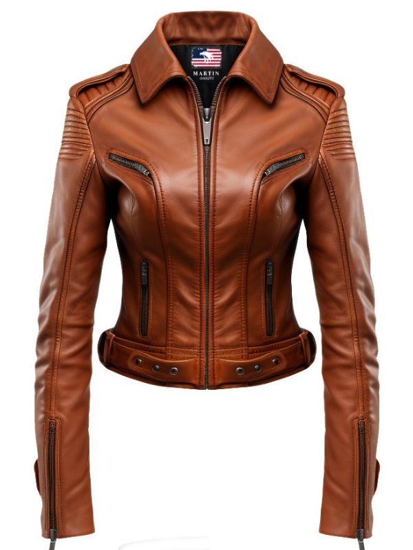 Brown Women Leather Jacket - Leather Jackets for Women