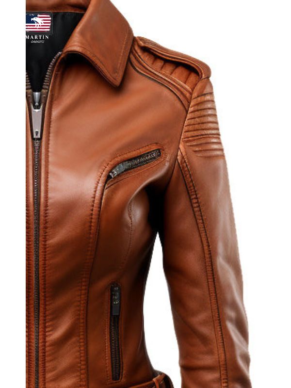Brown Women Leather Jacket - Leather Jackets for Women