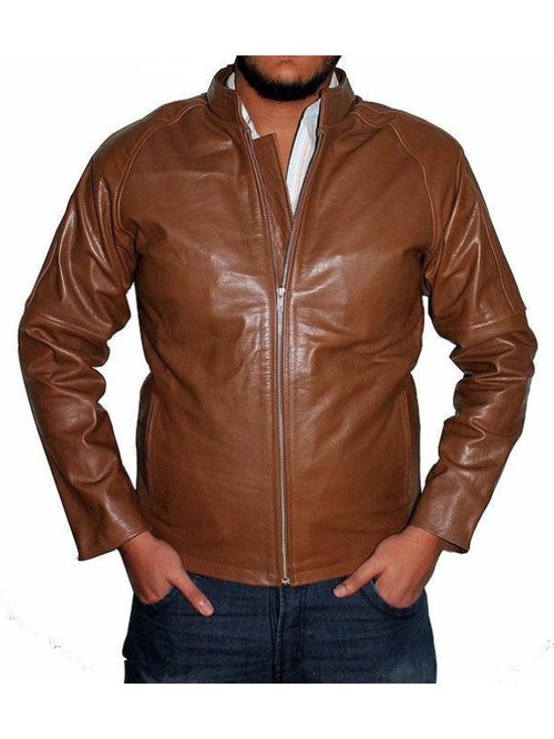 Chocolaty Brown Classic Leather Jacket