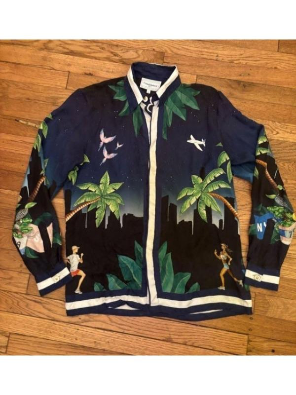 Shadow Force 2025 Method Man Blue Printed Shirt