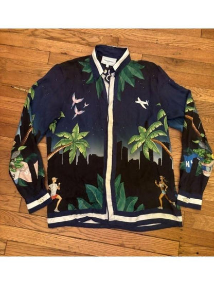 Shadow Force 2025 Method Man Blue Printed Shirt