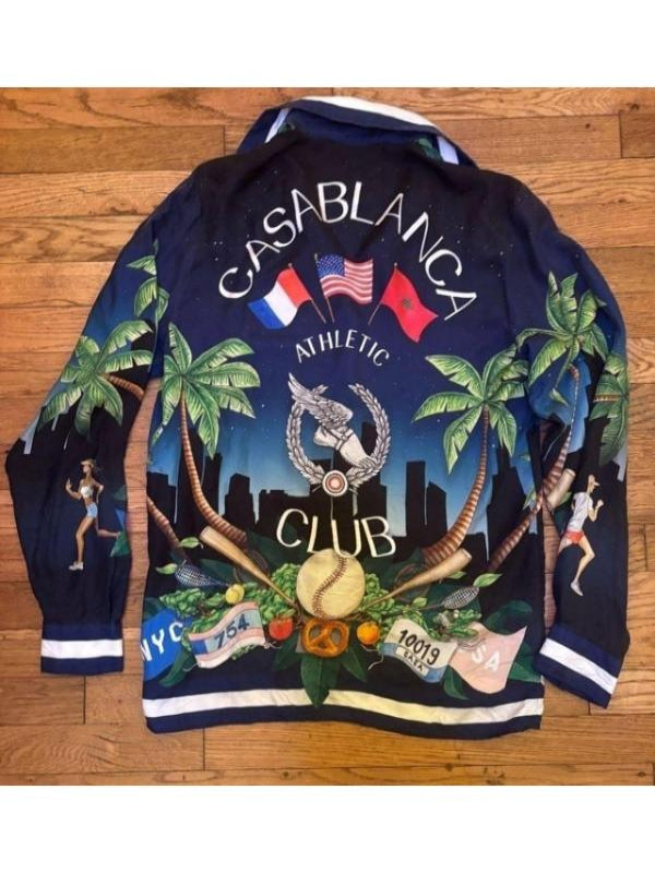 Shadow Force 2025 Method Man Blue Printed Shirt