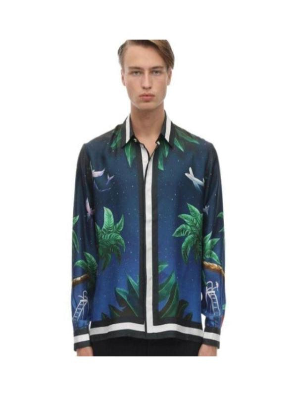 Shadow Force 2025 Method Man Blue Printed Shirt