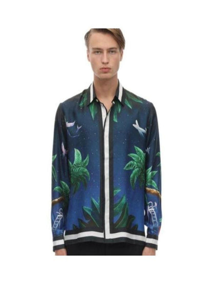 Shadow Force 2025 Method Man Blue Printed Shirt