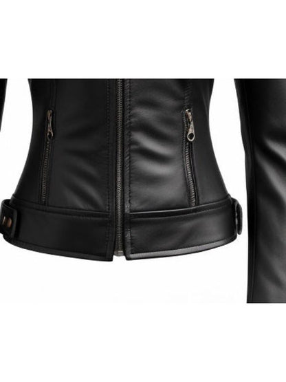 Constance Black Leather Jacket