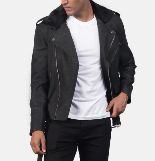 Dauntless Leather Biker Jacket | Men's Biker Jacket