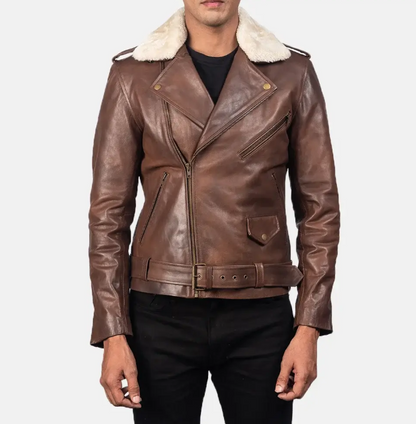Dauntless Leather Biker Jacket | Men's Biker Jacket