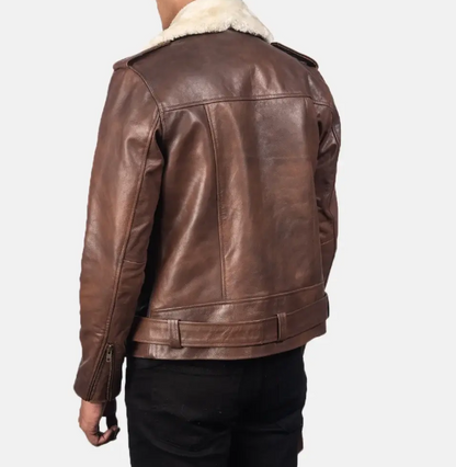 Dauntless Leather Biker Jacket | Men's Biker Jacket