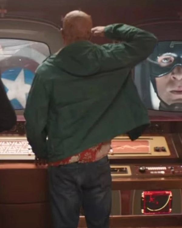 Ryan Reynolds Deadpool & Wolverine Green Jacket