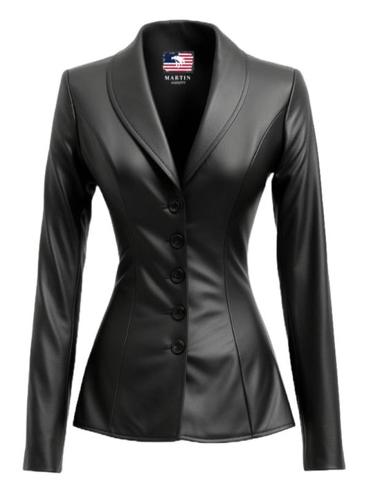 Eliza Ray Black Leather Jacket