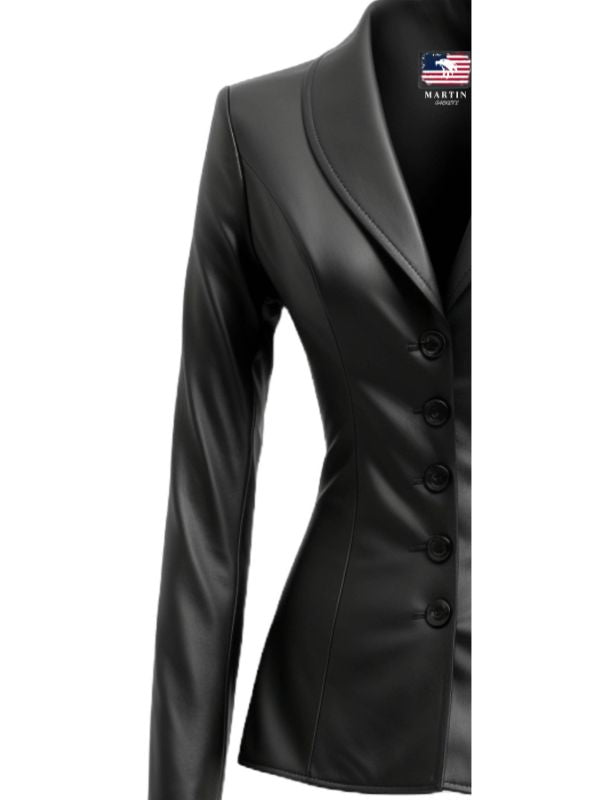 Eliza Ray Black Leather Jacket