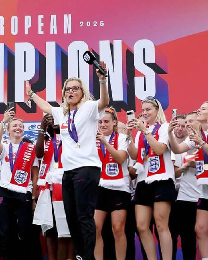 England UEFA Women?s EURO 2025 Victory Parade White T-shirt