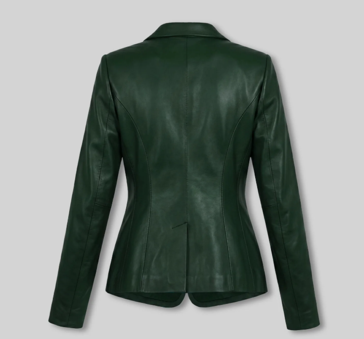Grace Leather Blazer