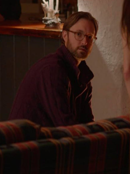 Round The Decay 2025 Jamie Dufault Purple Sweater Cardigan